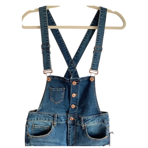Forever 21 Women’s Bib Overalls Sz M - Picture 3 of 5